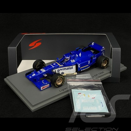 Olivier Panis Ligier JS43 n° 9 Vainqueur GP Monaco 1996 F1 1/43 Spark S7413