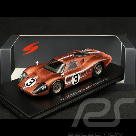 Ford GT40 Mk4 n° 3 24h Le Mans 1967 1/43 Spark S4543