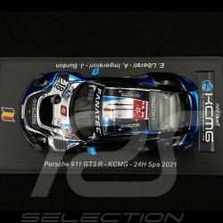 Porsche 911 GT3 R Type 991 n° 18 24h Spa 2021 1/43 Spark SB440