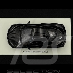 Chevrolet Corvette C8 2020 Black 1/43 Spark S5061