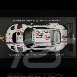 Porsche 911 GT3 R Type 991 n° 23 24h Spa 2021 1/43 Spark SB461