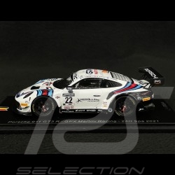 Porsche 911 GT3 R Type 991 n° 22 24h Spa 2021 1/43 Spark SB468