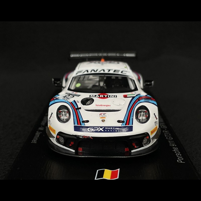 Porsche 911 GT3 R Type 991 n° 22 24h Spa 2021 1/43 Spark SB468