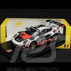 Porsche 911 GT3 R Type 991 n° 56 24h Spa 2021 1/43 Spark SB475