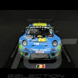 Porsche 911 GT3 R Type 991 n° 222 24h Spa 2021 1/43 Spark SB452