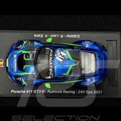 Porsche 911 GT3 R Type 991 n° 21 24h Spa 2021 1/43 Spark SB479