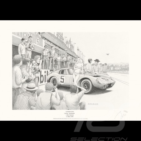 Póster Shelby Cobra Daytona...