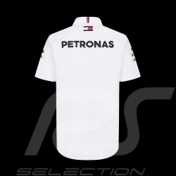 Mercedes-AMG Petronas Shirt F1 Team Hamilton Russell short sleeve white 701219230-001 - herren