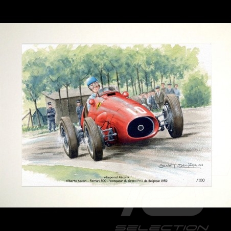 Póster Ferrari 500 F1 n° 10...