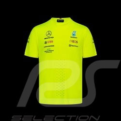 Mercedes-AMG Petronas T-Shirt F1 Team Hamilton Russell Yellow 701220706-001 - men