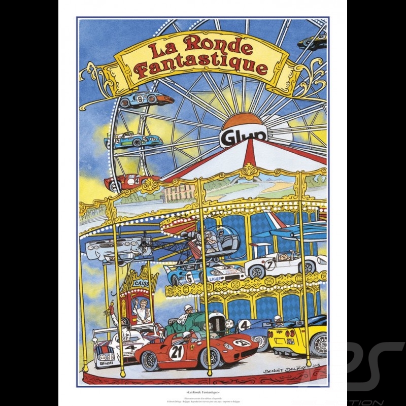 Poster La Ronde Fantastique de Benoît Deliège