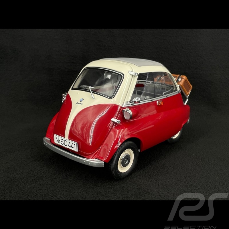 BMW Isetta Export 1960 Japanrot / Federweiß 1/12 Schuco 450672000