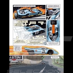 Book Comic 24h du Mans - 1970-1971 - Code neuf-un-sept - french