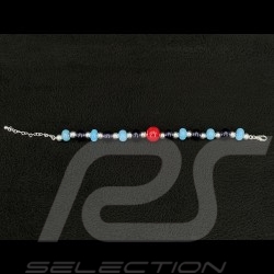 Martini Racing Inspiration Watkins Glen Armband Glasperlen mit silberner Kette - Sue Corfield