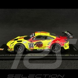 Porsche 911 GT3 R Type 991 n° 166 Vainqueur 24h Spa 2021 1/43 Spark SB456
