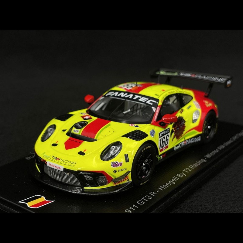 Porsche 911 GT3 R 22 24 Heures de Spa Francorchamps 2021 Spark SB468 - Miniatures Autos Motos