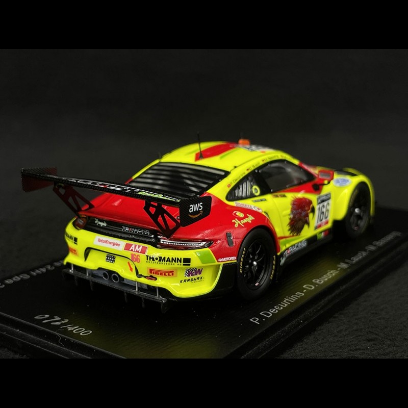 Porsche 911 GT3 R Type 991 n° 166 Winner 24h Spa 2021 1/43 Spark SB456