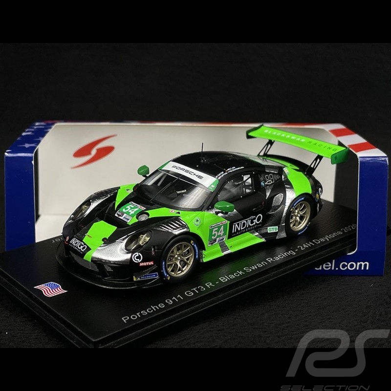 Porsche 911 GT3 R Type 991 n° 54 24h Daytona 2020 1/43 Spark US127 Porsche 911 GT3 R Type 991 n° 54 24h Daytona 2020 1/43 Spark US127