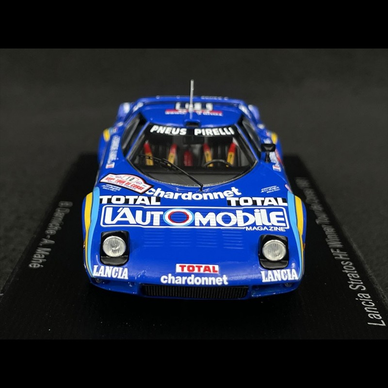 Spark S9099 – Lancia Stratos HF N°10 – Vainqueur Tour De Corse – Échelle 1/43 – Précommande