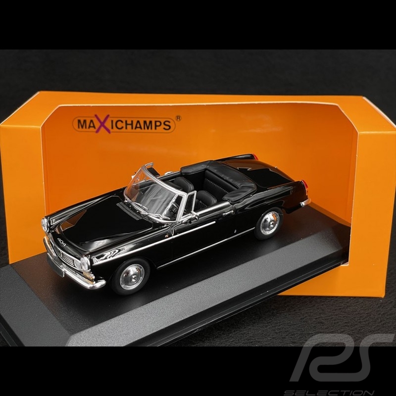 Peugeot 404 Cabriolet 1962 Black 1/43 Minichamps 940112931