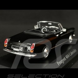 Peugeot 404 Cabriolet 1962 Noir 1/43 Minichamps 940112931