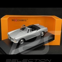 Peugeot 404 Cabriolet 1962 Argent 1/43 Minichamps 940112930