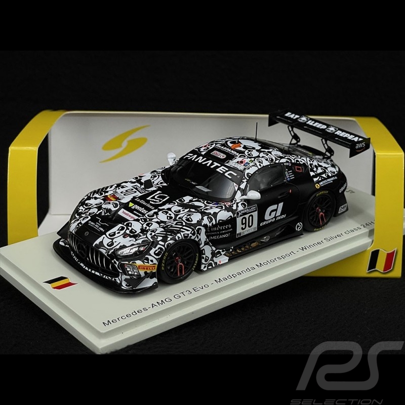 Mercedes-AMG GT3 Evo n° 90 Sieger 24h Spa 2021 1/43 Spark SB439