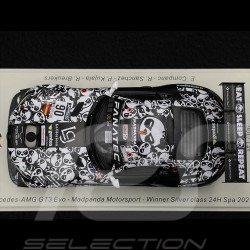 Mercedes-AMG GT3 Evo n° 90 Winner 24h Spa 2021 1/43 Spark SB439