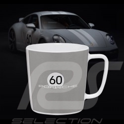 Mug Porsche 911 Sport Classic Heritage n°60 Grey Matte Porcelain WAP0506010PHRT
