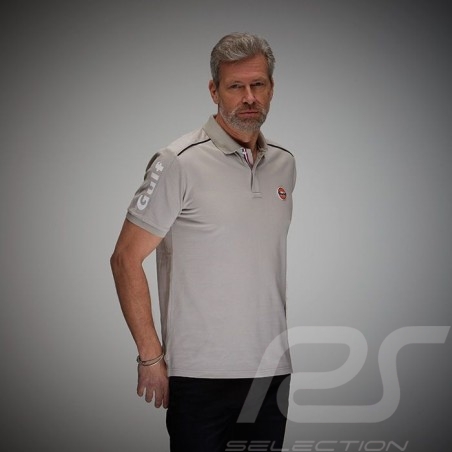 Polo Gulf a cuadros Gris...