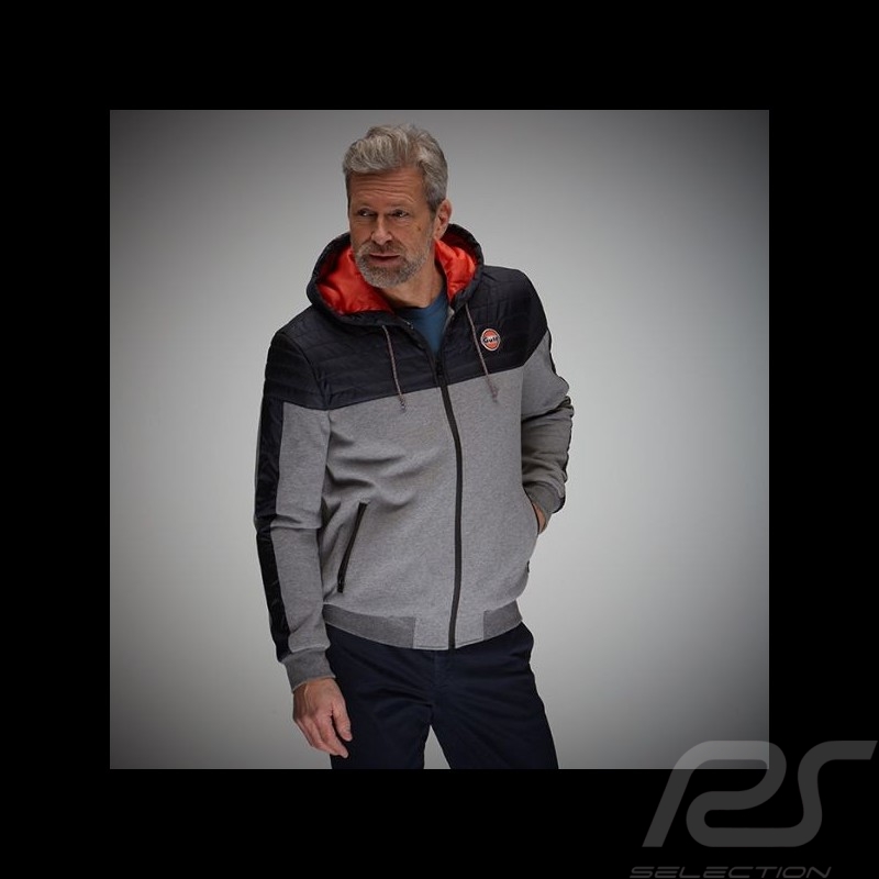 Gulf Jacke Athelic hoody Kapuzenjacke Grau - herren