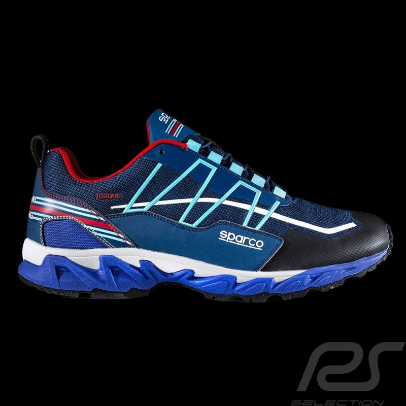 Sparco Shoes Sport sneaker Torque blue / red - men Sparco Shoes Sport sneaker Torque blue / red - men