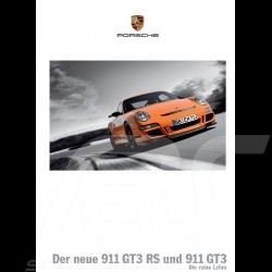 Porsche Broschüre Der Neue 911 GT3 RS und 911 GT3 07/2006 in Deutsch WVK22701007