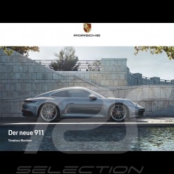 Porsche Broschüre Der neue 911 Timeless Machine 11/2018 in Deutsch WSLC2001000310