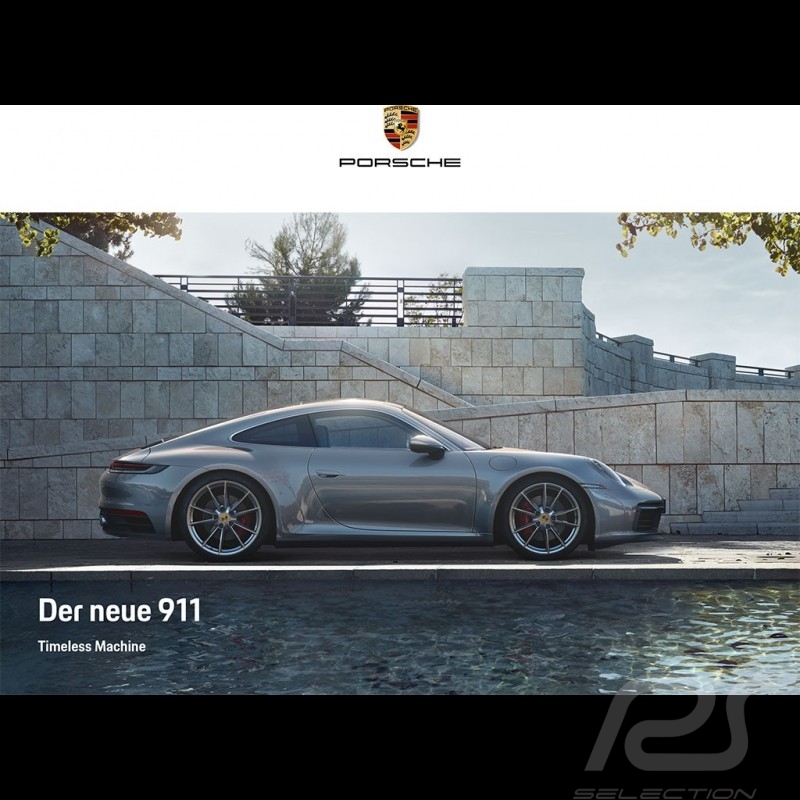 Porsche Broschüre Der neue 911 Timeless Machine 11/2018 in Deutsch WSLC2001000310