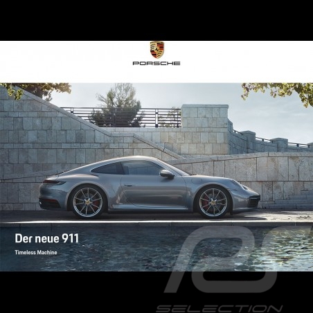 Brochure Porsche Der neue 911 Timeless Machine 11/2018 en allemand WSLC2001000310