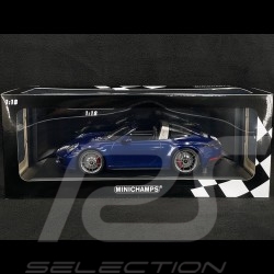 Porsche 911 Targa 4 GTS Type 992 2021 Nachtblau Metallic 1/18 Minichamps 155061060
