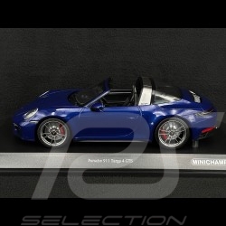 Porsche 911 Targa 4 GTS Type 992 2021 Night Blue Metallic 1/18 Minichamps 155061060