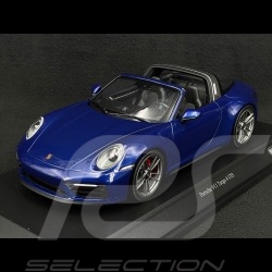 Porsche 911 Targa 4 GTS Type 992 2021 Night Blue Metallic 1/18 Minichamps 155061060