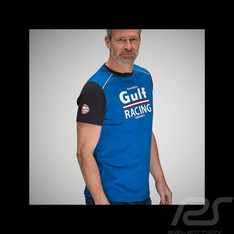 Gulf Racing T-shirt Original Graphic Blau - herren