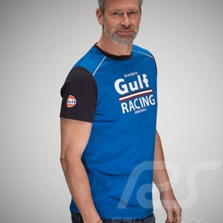 T-shirt Gulf Racing Original Graphic Bleu - homme