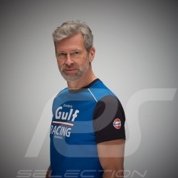 Gulf Racing T-shirt Original Graphic Blau - herren