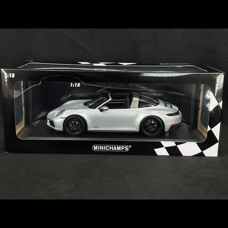Porsche 911 Targa 4 GTS Type 992 2021 GT Silver Metallic 1/18