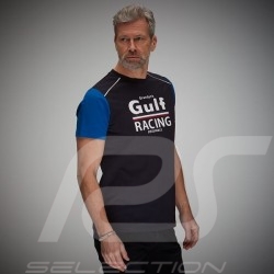 T-shirt Gulf Racing Original Graphic Bleu Marine - homme