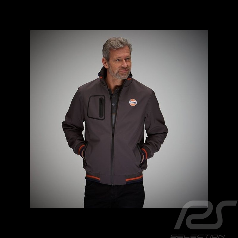 Gulf Jacke Softshell Anthrazitgrau - herren