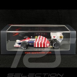 Ayrton Senna Toleman TG184 F1 n° 19 3ème GP Portugal 1984 1/43 Spark S2784