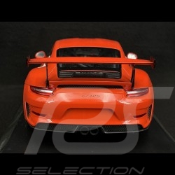 Porsche 911 GT3 RS Type 991 2019 Lava Orange 1/18 Minichamps 155068225