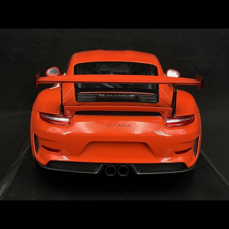 Porsche 911 GT3 RS Type 991 2019 Lava Orange 1/18 Minichamps 155068225