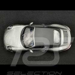 Porsche 911 Carrera GTS Type 991 Cabrio 2014 GT Silver 1/18 Schuco 450039800