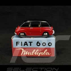 Fiat 600 Multipla 1956 Rouge / Noir 1/48 Hachette Mercury 56